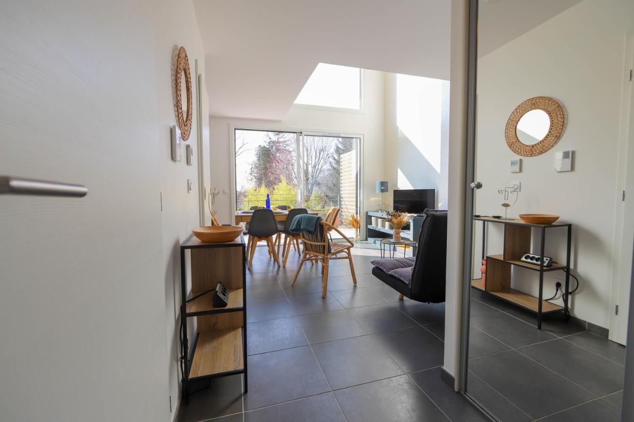 Les Choucas - appartement duplex lumineux avec parking Annecy Extérieur photo