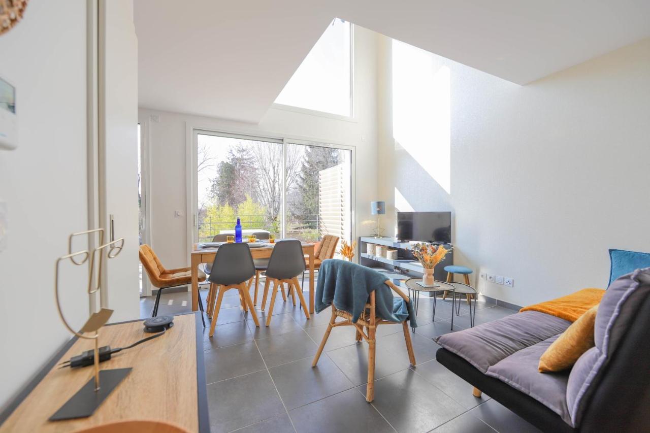 Les Choucas - appartement duplex lumineux avec parking Annecy Extérieur photo