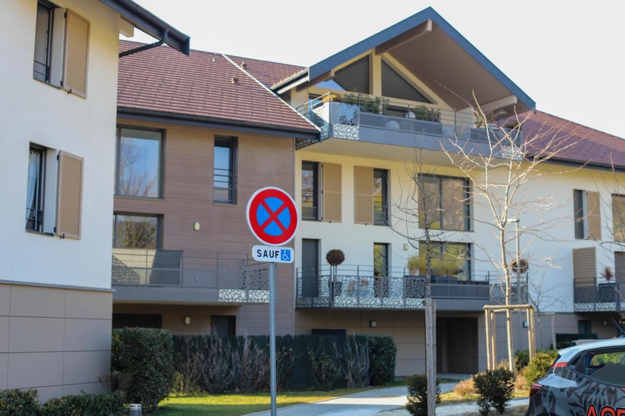 Les Choucas - appartement duplex lumineux avec parking Annecy Extérieur photo